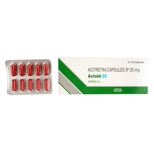 ACTOID 10CAP (Acitretin 25mg).