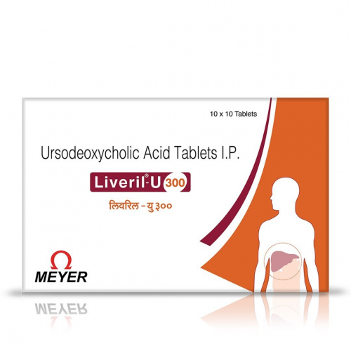 LIVERIL 15TAB (Ursodeoxycholic Acid 300mg)