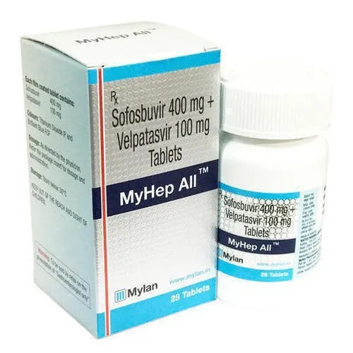 MYHEP ALL 28TAB (Sofosbuvir 400mg, Velpatasvir 100mg)