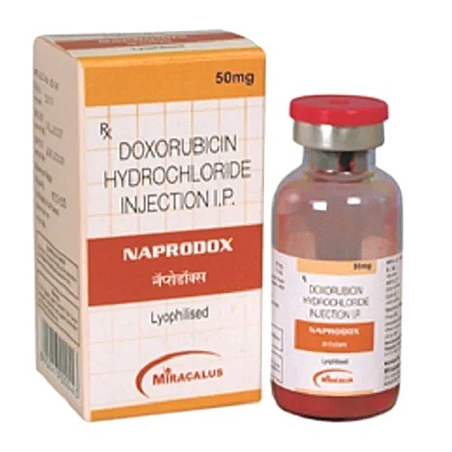 NAPRODOX 1 VIAL (Doxorubicin (Plain) 50mg)