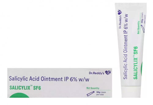 SALICYLIX SF6  50GM (Salicylic Acid IP Ointment 6 ww)