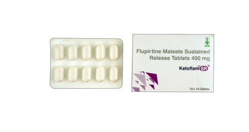 KETOFLAM SR  10TAB (Flupirtine 400mg)