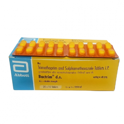 BACTRIM D.S  10TAB (sulphamethoxazole 800mg, trimethoprim 160mg)