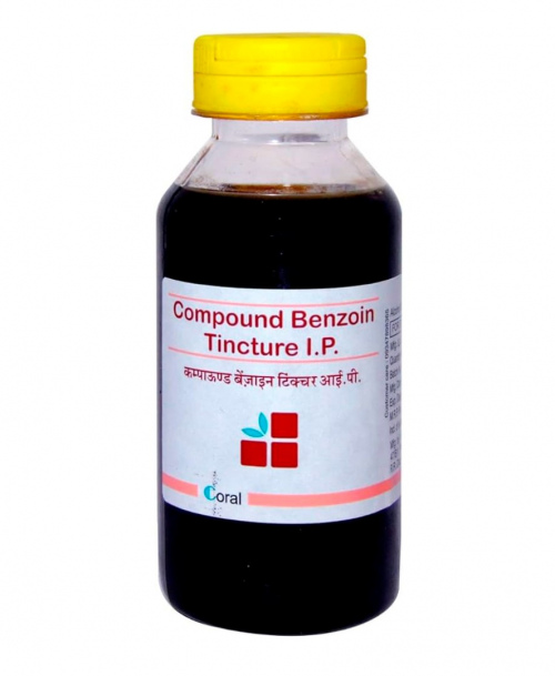 TINTURE BENZOIN 100ML (Compound Benzoin Tincture, Alcohol Content 70 to 77) 12X100ML