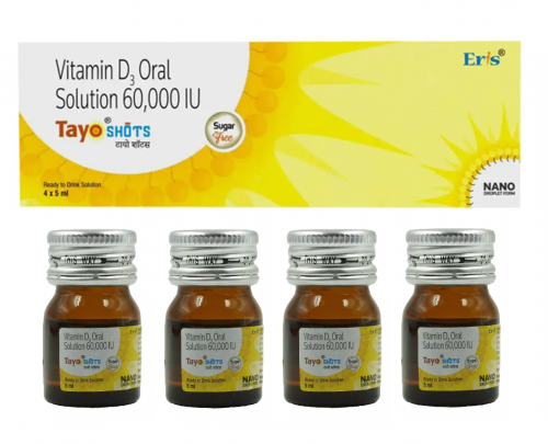 TAYO SHOTS 4X5ML (Cholecalciferol 60000 IU)