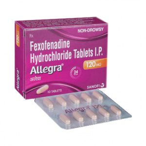 ALLEGRA 10tab (Fexofenadine Hydrochloride 120 mg)