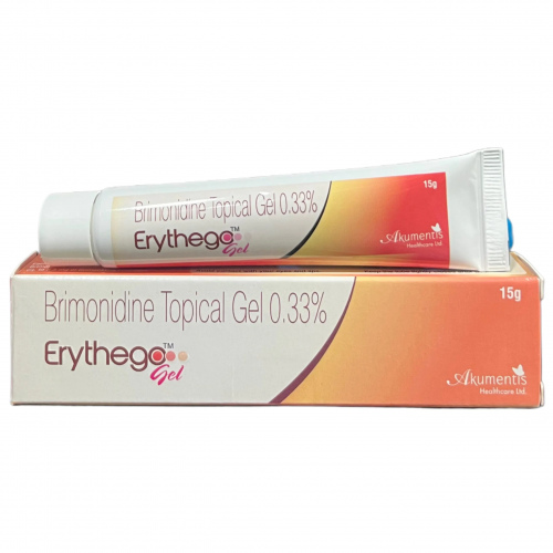 ERYTHEGO GEL 15GM (Brimonidine 0.33)