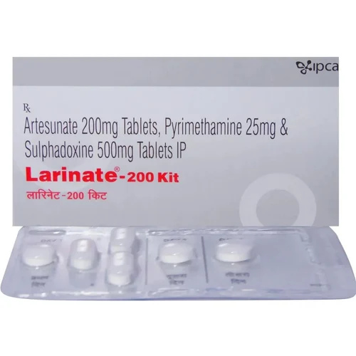 LARINATE KIT 3+3TABS(ARTESUNATE 200MG PYRIMETHAMINE25MG&SULPHADOXIDE 500MG))