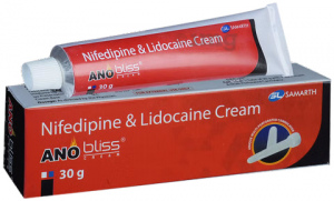 ANOBLISS cream 30g (Lidocaine 1,5%, Nifedipine 0,3%)