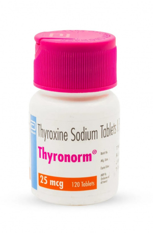 THYRONORM 120tabs. (Levothyroxine Sodium 25mcg)