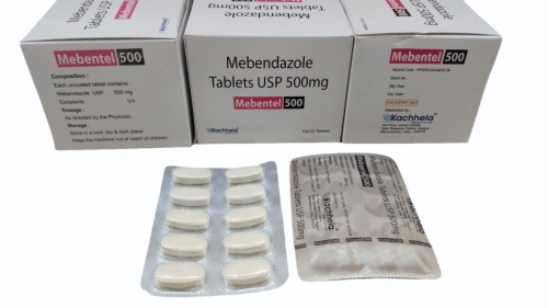 MEBENTEL 500, 10X10TAB (Mebendazole 500mg)