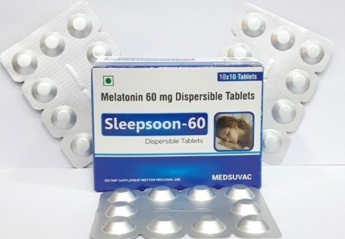 SLEEPSOON-60 10X10TAB (Melatonin 60mg Dispersible)