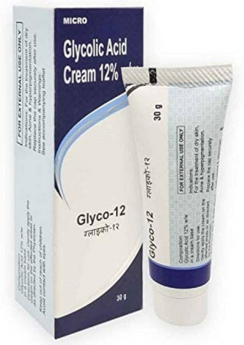 GLYCO-A CREAM 30GM (Glycolic Acid 12 ww) In a Cream Base