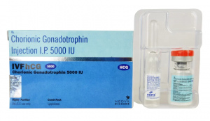 IVFhCG INJ 1 vial + 1 ml (Human Chorionic Gonadotropin 5000 IU)