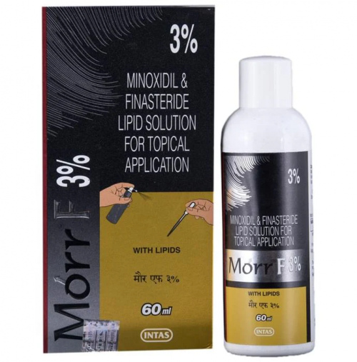 MORR F 3 60ML (Minoxidil 3 wv, Finasteride 0.1)
