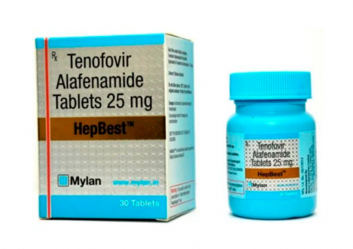 HEPBEST 30TAB (Tenofovir Alafenamide 25mg)