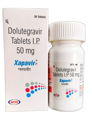 XAPAVIR 30tab (Dolutegravir 50mg)