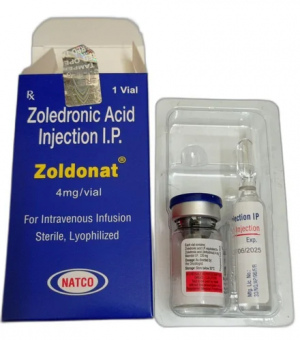 ZOLDONAT 1 vial (Zoledronic acid 4mg)