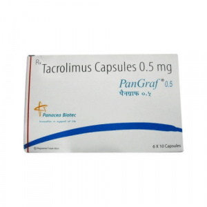 PANGRAF 60cap (Tacrolimus 0.5mg)