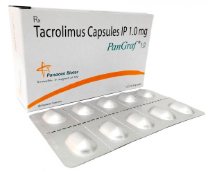 PANGRAF 60cap (Tacrolimus 1 mg)