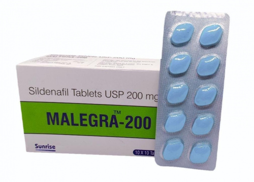 MALEGRA 10TAB (Sildenafil 200mg)