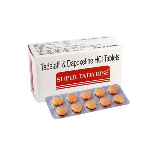 SUPER TADARISE 10 TAB (Tadalafil 20mg, Dapoxetine 60mg)