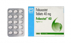 FEBUSTAT 15 tablets (Febuxostat 40 mg)