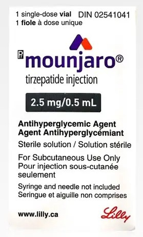 MOUNJARO 1 INJ (Tirzepatide 2.5mg)