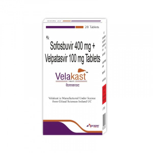 VELAKAST 28tab (Sofosbuvir 400mg, Velpatasvir 100mg)