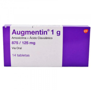 AUGMENTIN 10tab (Amoxicillin 875mg, Clavulanic Acid 125mg)