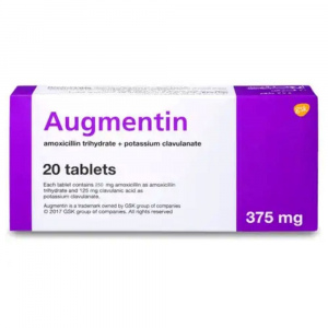 AUGMENTIN 10tab (Amoxicillin 250mg, Clavulanic Acid 125mg)