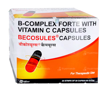 BECOSULES  20CAP (B-Complex & Vitamin C)