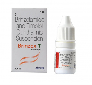 BRINZOX T EYE DROP 5ml (Brinzolamide 1%, Timolol 0.5%)