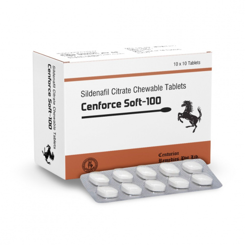 CENFORCE SOFT  10TAB (Sildenafil Citrate 100mg)