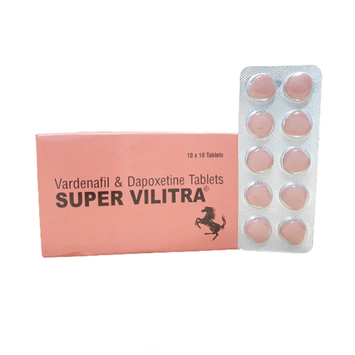 SUPER VILITRA 10TAB (Vardenafil 20mg, Dapoxetine 60mg)
