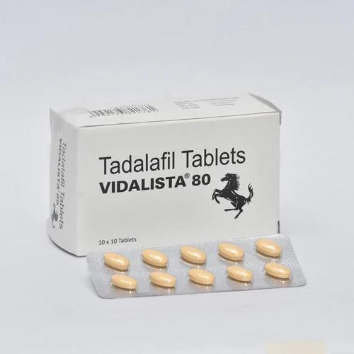 VIDALISTA 100TAB (Tadalafil 80mg)