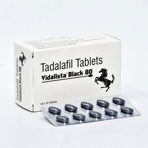 VIDALISTA BLACK 100tab (Tadalafil 80mg)