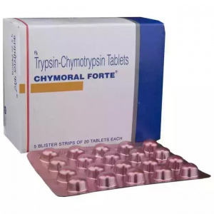 CHYMORAL FORTE 100TAB (Trypsin Chymotrypsin 100000AU)