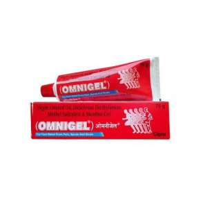OMNIGEL 75GM (Diclofenac Sodium, Methyl Salicylate, Menthol, Benzyl Alcohol)