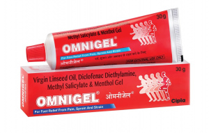 OMNIGEL OINT 30GM (Diclofenac Sodium, Methyl Salicylate, Menthol, Benzyl Alcohol)