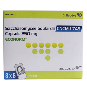 ECONORM 48caps. (Saccharomyces boulardii 250mg)