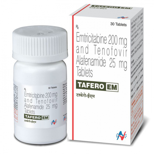 TAFERO EM 30TAB (Emtricitabine 200mg, Tenofovir alfenamide 25mg)